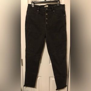 Madewell black jean W31